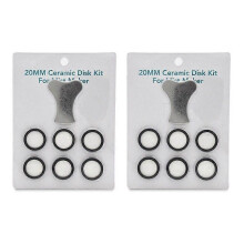 Kit d'entretien pour brumisateur, 14 pièces, disques en céramique, clés de rechange pour machine à brouillard