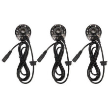 3X 12 LED Incubatore industriale Umidificatore Atomizzatore per laghetto Udifiermih DC 24V Nebulizzatore