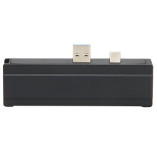 Surface Dock 5-en-1 Hub USB 3.0 de aluminio negro 4K