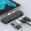 Surface Dock 5-en-1 Hub USB 3.0 de aluminio negro 4K 13