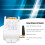 433MHz 30A Interruptor RF Inalámbrico ABS 220V Receptor 4