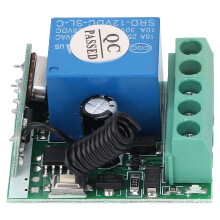 AK-RKO1SY 10A DC12V Relé remoto de un solo canal ABS