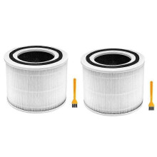 Filtres à air Core 300, véritable filtre HEPA de remplacement pour purificateurs d'air LEVOIT Core 300,