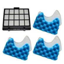 Lot de 3 éponges et 1 filtre de remplacement pour Samsung DJ97-00492A SC6520 SC6530