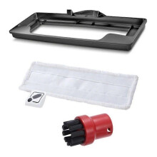 Brosse de nettoyage à vapeur, chiffons, tampons, cadre de lavage, tapis, planeur pour Karcher SC1 SC2