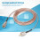 SC-316 Cavo coassiale PL259 in rame 10m, 2x PL259 3