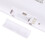 Ensemble clavier et souris USB 2,4 GHz blanc, portée de 10 m 5