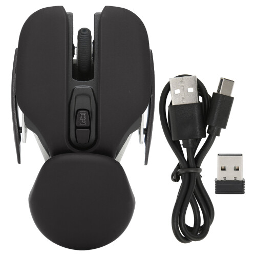 M1 500 mAh mouse wireless nero 800/1200/1600 DPI 1