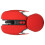 Mouse ergonomico wireless 500mAh rosso 800/1200/1600 13