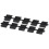 10 pezzi bloccabatterie per UV-5R UV5RA UV5RE ABS 5