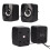 Haut-parleur PC USB stéréo mini A2 noir petit 6