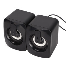 Haut-parleur PC USB stéréo mini A2 noir petit