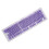 Teclas PBT de 114 teclas, perfil OEM, mini morado 8