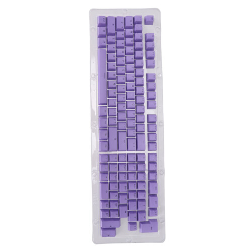 Teclas PBT de 114 teclas, perfil OEM, mini morado