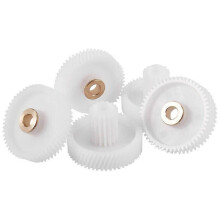 5 delar / set köttkvarnsdelar drev plastdrev lämplig för Mg-2501-18-3 Elenberg