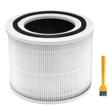 Filtres à air Core 300, véritable filtre HEPA de remplacement pour purificateurs d'air LEVOIT Core 300,