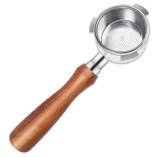 Portafiltro senza fondo da 51 mm per macchine da caffè Delonghi EC680/EC685, con filtro, accessori per