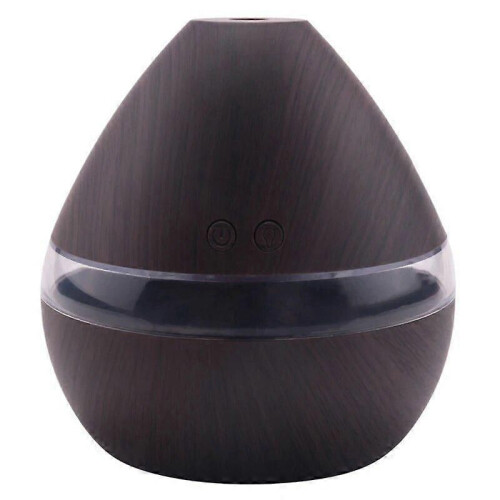 Aromatherapy Essential Oil Diffuser 300Ml Wood Grain Aroma Diffuser With Timer Cool Mist Humidifier