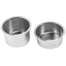2 confezioni di filtri da 51 mm per 2/4 di tazza, portafiltro di ricambio senza fondo per caffè, per
