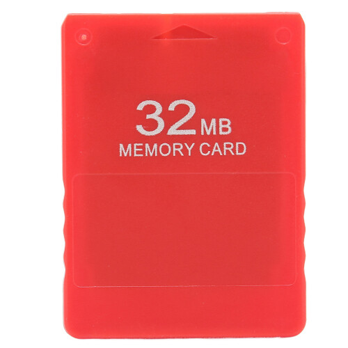 FMCB1.966 32MB Tarjeta de Memoria PS2 Roja ABS Externa 1