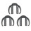 3 τεμάχια C Clips Ανταλλακτικό συνδετήρα για Karcher K2 K3 K7 Αυτ 1