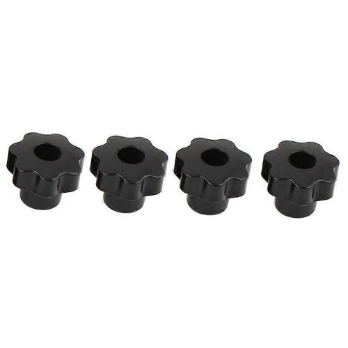 30 Pcs 32Mm Dia M6 Thread Screw On Type Star Head Clamping Knob Grip