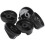 15 PCS Kitchen Black Plastic Gas Stove Cooker Control Knobs 1