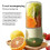 500ML Draagbare Fruit Juicer Blender Elektrische Fruit Juicer Smoothie Blender Machine - Groen 1