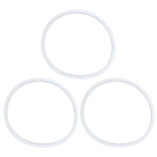Joint d'étanchéité en caoutchouc pour autocuiseur, diamètre intérieur 24 cm, 3 pièces
