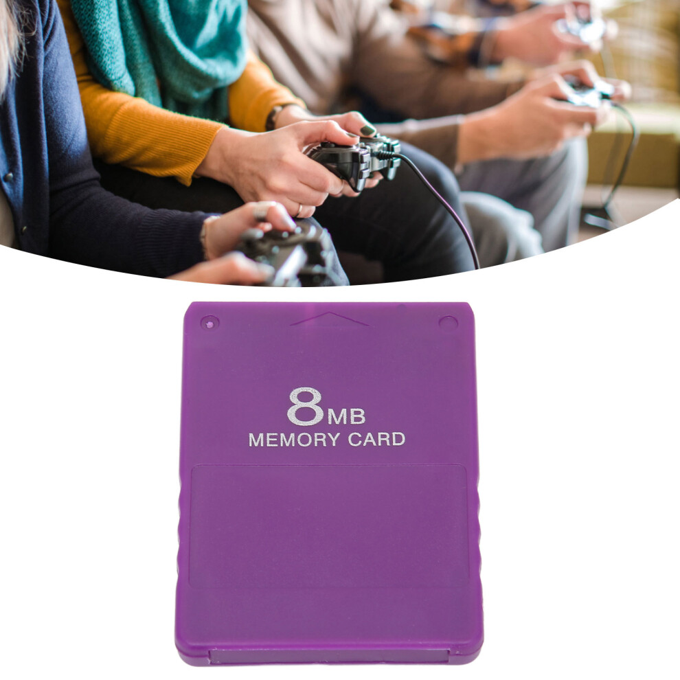 For Ps2 8Mb Memory Card Plug And Play Fmcb1.966 High Speed Game Memory Card Accessoriespurple 6951321809695
