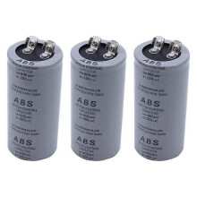 Condensatore di avviamento cilindrico per motore CA 3X ABS 400MFD 400UF 250V