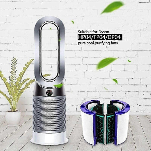 Activated Carbon Filter Screen+HEPA Filter Screen For Dyson HP04 HP05 TP04 TP05 DP04 Purifier Filter