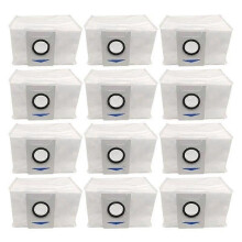 12-pack stofzuigerzakken voor Ecovacs Deebot X1 Omni Turbo robotstofzuiger