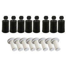 8 stuks Hepa-filtersponsfilterset voor draagbare stofzuigers voor Xiaomi Deerma DX700 DX700S stofzuigers