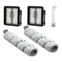 Multi-oppervlakte borstelrollenfilters voor Bissell Crosswave X7 Pet 3350F 2832Z 2955Z