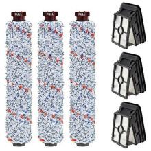 Accessoires voor Bissell Crosswave 3-in-1 reiniger, 3-pack multi-oppervlak borstelrol en filter 1866