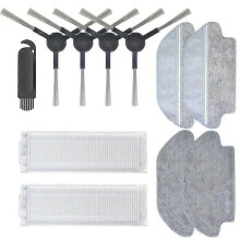 Vervangende accessoires Onderdelen Zijborstelfilter en dweildoek voor Xiaomi Mijia LDS / STYTJ02YM /