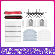 23-delige accessoireset voor Roborock S7 Maxv Ultra/S7 Maxv Plus/G10S/G10S Pro robotstofzuiger