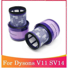 2 stuks HEPA-filter voor Dysons V11 SV14 draadloze stofzuigeraccessoires, wasbaar uitlaatfilter