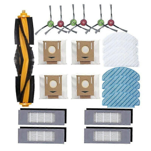 Κύρια βούρτσα, πλευρικές βούρτσες, πανί σφουγγαρίστρας φ