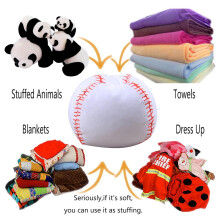 Aufbewahrungskinder-Beanbag-Sessel 18 Zoll mit Reißverschlussbezug für Plüschtiere & Spielsachen