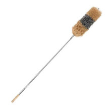 1 st. teleskopisk dammvippa effektiv dammuppsamlare med speciellt mikrofiberhandtag av bambu tillverkad