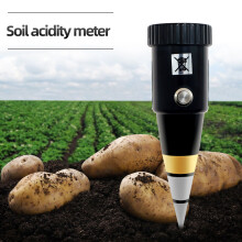 Probador de pH y humedad del suelo 2 en 1 3-8 pH 10-80% RH verde
