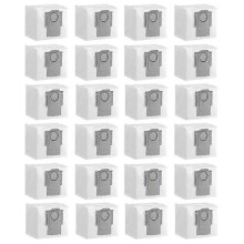 24 kpl pölypussin kerääjät Xiaomi Roborock Q5+ Q7 T8 S7 MAXV Ultra Q7 MAX pölynimurin varaosille