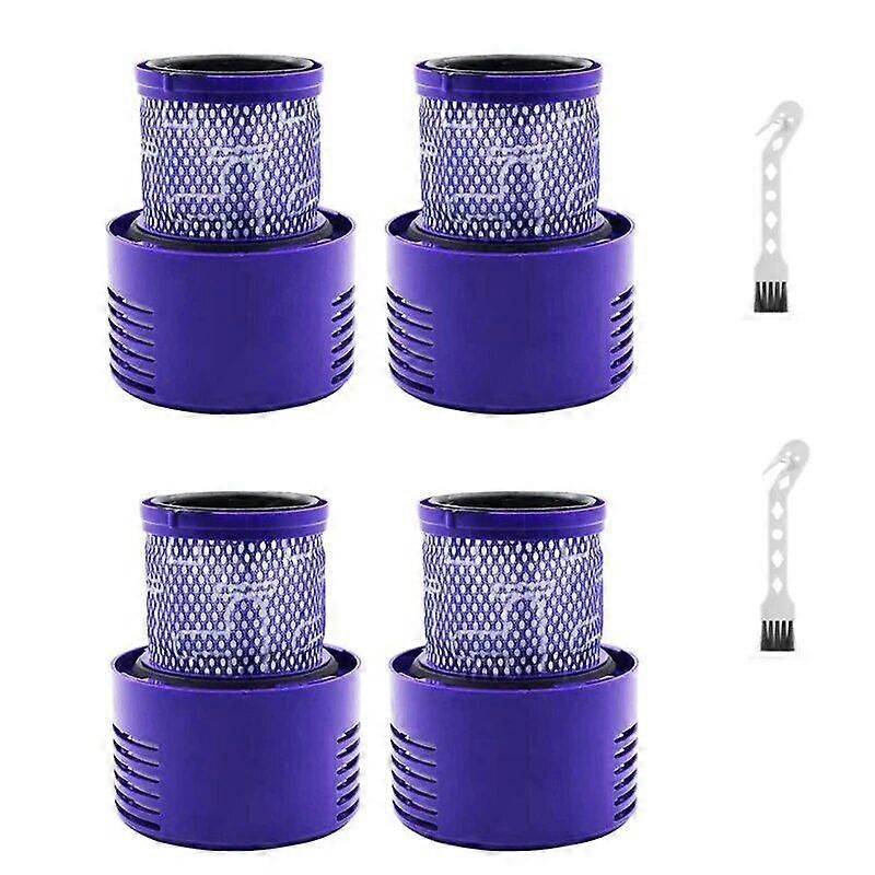 Lntyq Lot De 4 Filtres De Rechange Pour Aspirateur Robot, Filtres En