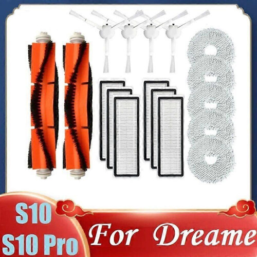 Ανταλλακτικά για ηλεκτρική σκούπα Dreame S10/S10 Pro Robot HEPA Filter Main Side Brush Mop Cutty