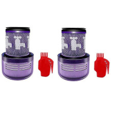 2X tyhjiösuodattimen vaihto Dyson V12 Detect Slim Duster pestävälle suodattimen puhdistavalle pölynimurille