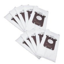 Lot de 40 sacs à poussière de rechange pour aspirateur Electrolux E201B, FC8202, FC8206, FC8204, GR201
