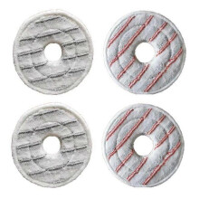 4-pack wasbare microvezel dweil navulling stofzuigerdoeken pad droog en nat gebruik dweil voor spin