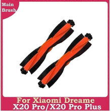 2 pezzi per Xiaomi Dreame X20 Pro/X20 Pro Plus Robot Aspirapolvere Spazzola Principale Lavabile Ricambi
